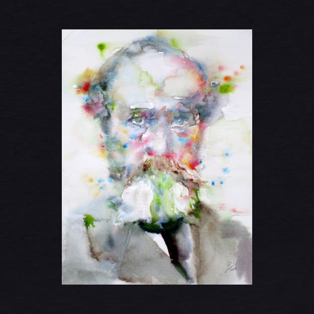 WILLIAM JAMES watercolor portrait .2 by lautir